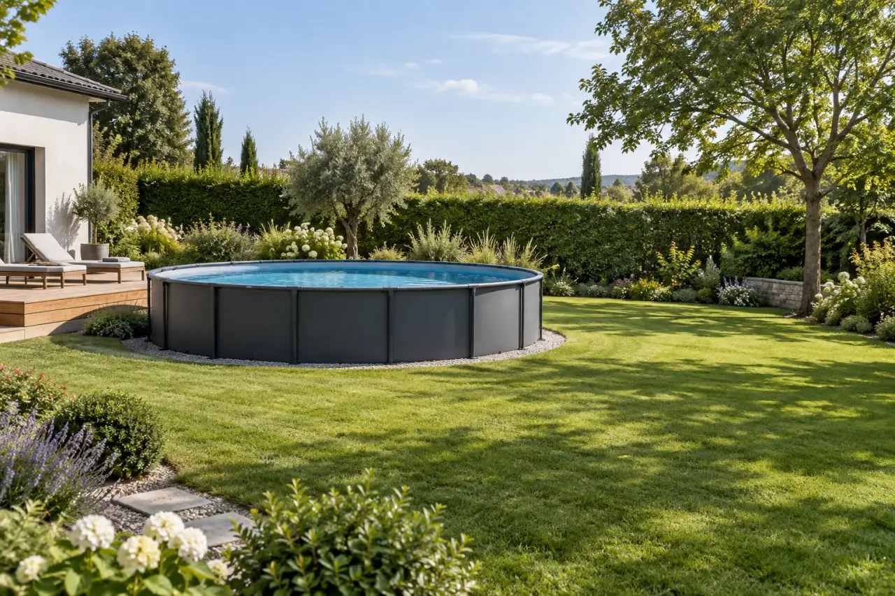 Piscine hors sol ronde : choisissez le diamètre selon votre jardin et votre usage