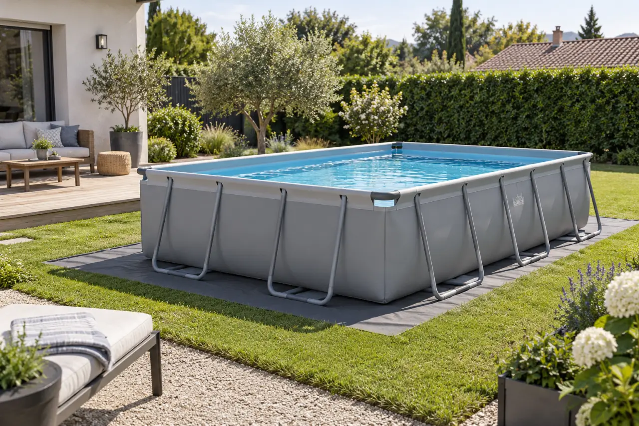 Piscine hors sol tubulaire : la bonne taille dépend du terrain, du volume et de l’entretien