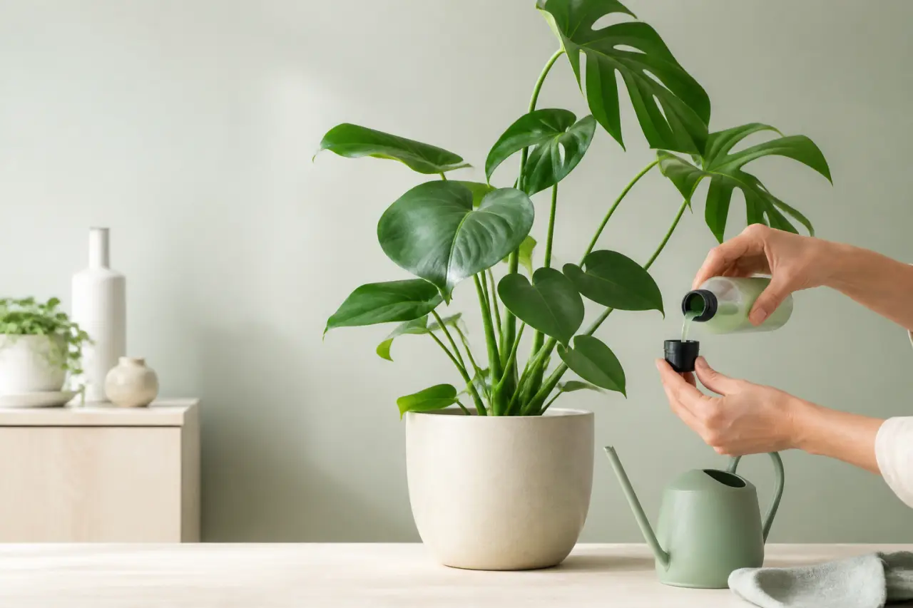 Engrais plante verte : le dosage juste pour nourrir sans brûler le feuillage