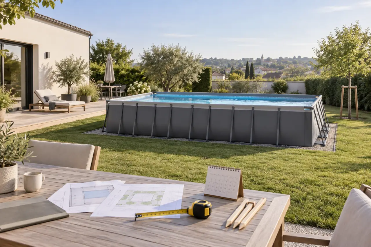 La taxe piscine hors sol dépend de la durée, de la surface et de l’installation