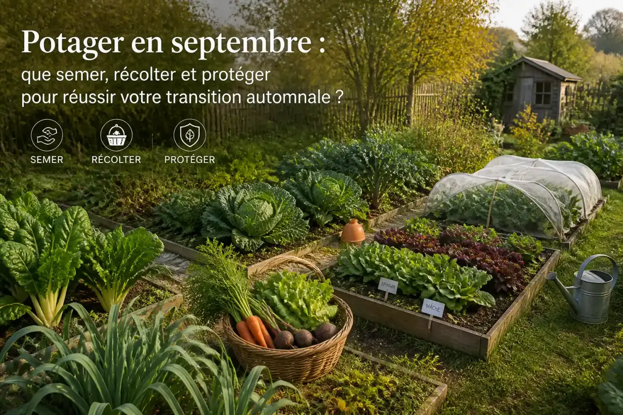 Potager en septembre : que semer, récolter et protéger pour réussir votre transition automnale ?