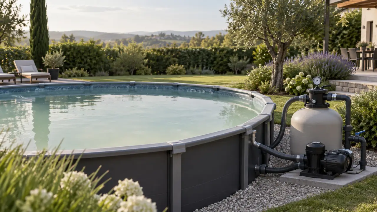 Filtration piscine hors sol : un bon filtre ne suffit pas si le débit est mal réglé