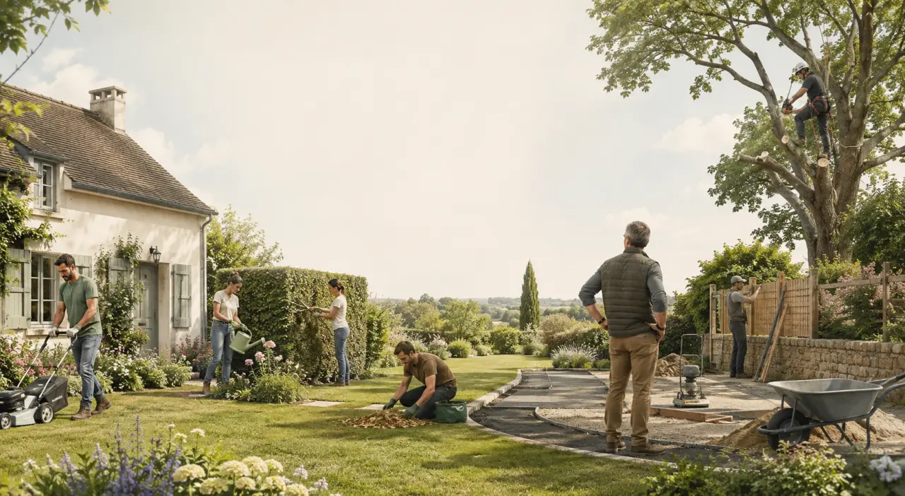 Entretien du jardin loué : les gestes du locataire, les gros travaux du propriétaire