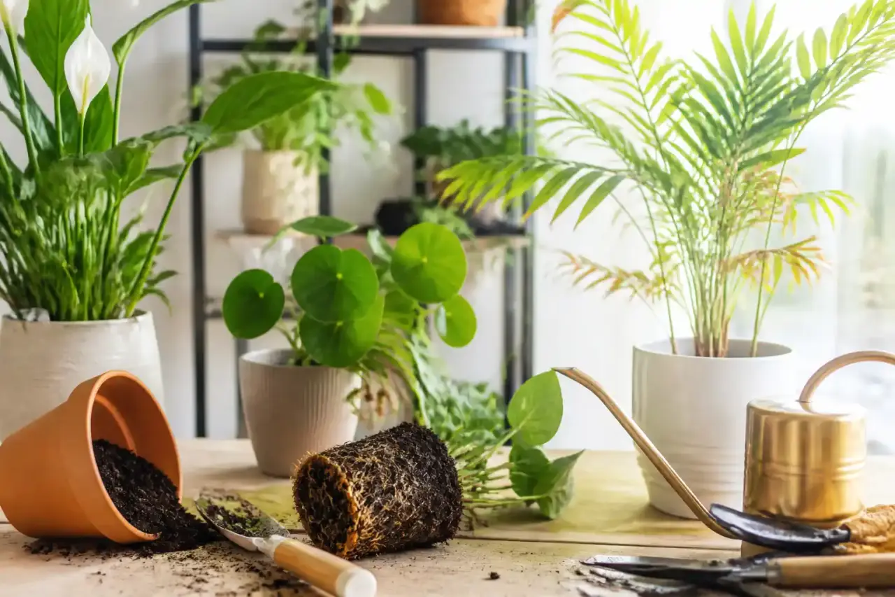 Comparaison visuelle entre un potager structuré et la luxuriance de la permaculture