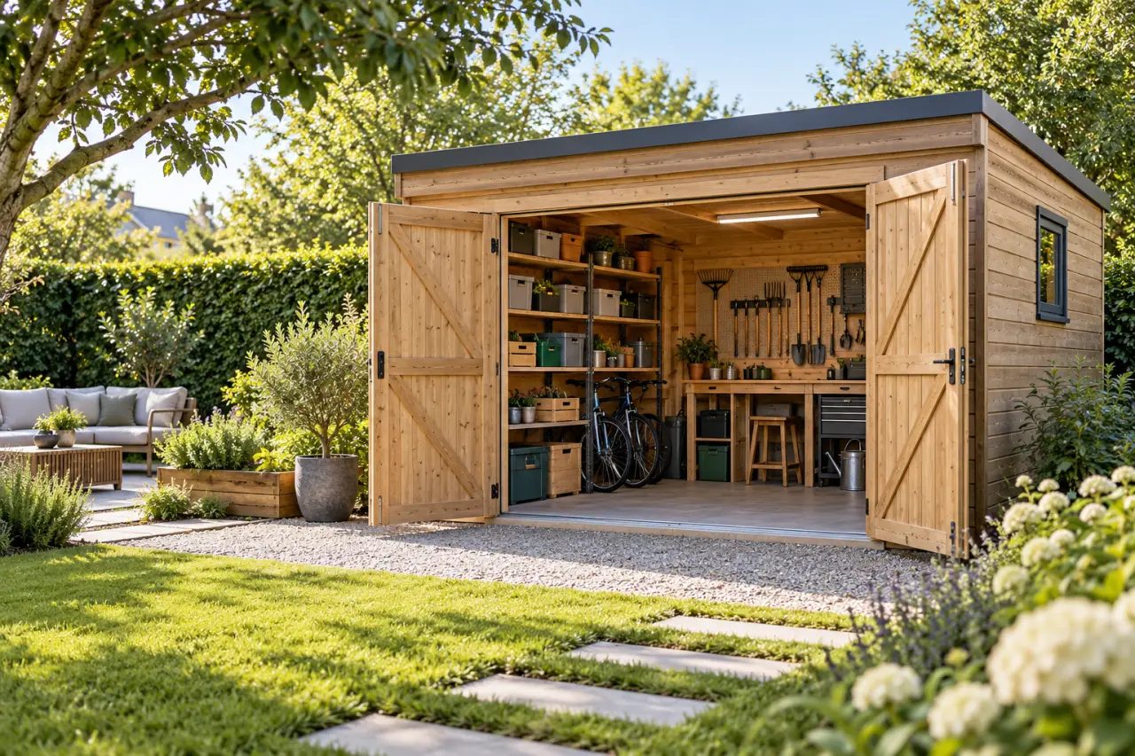 Abri de jardin 10 m² : du rangement à l’atelier, les critères qui changent le choix